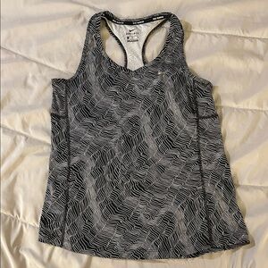 NIKE DRI-FIT patterned tank